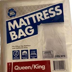 Pratt Retail Specialties Queen and King Mattress Bag 100" x 78" x 14"